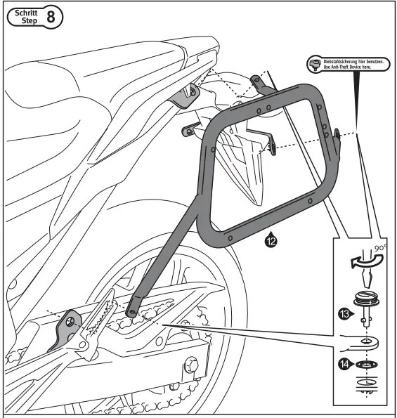 SW MOTECH 10061278 SysBag 30 Side Bag System-fig8