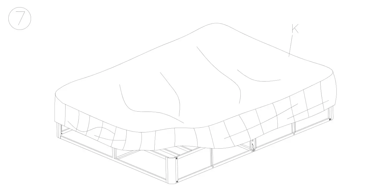 ASHLEY M95X92 Furniture Foundation - Figure 7