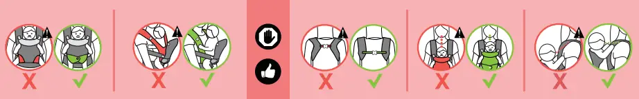 infantino flip 4 in 1 Light and Airy Convertible Carrier - Fig8