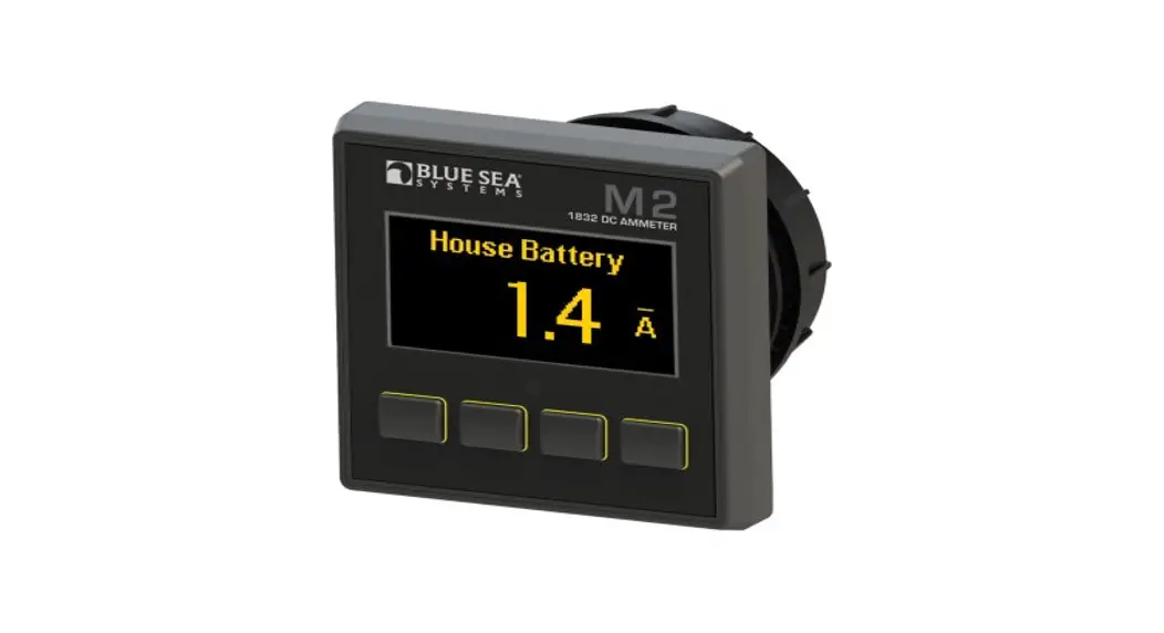 Blue Sea Systems 1832 Dc Ammeter M2 Dc Ammeter Installation Guide