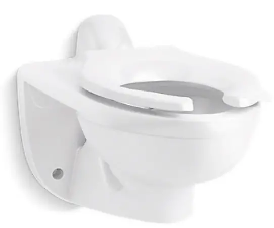 KOHLER K-84323 Kingston Ultra Rear Spud Flushometer Bowl
