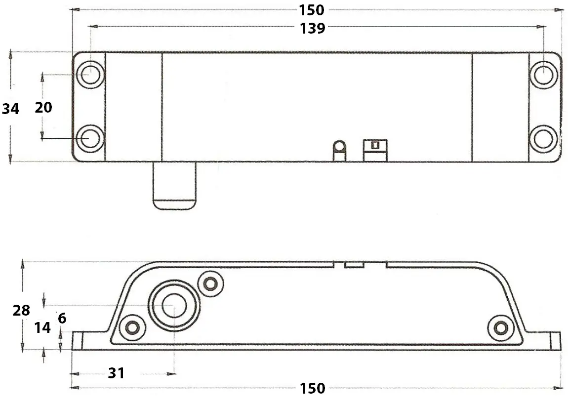 zap ACC514 ACC516 Access Control Range - Mounting 2