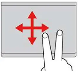 Touch gestures