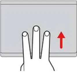 Touch gestures