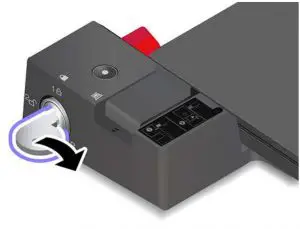 Attaching a docking station