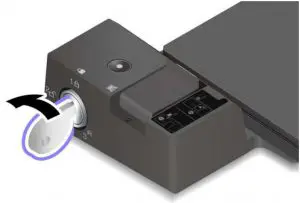 Detach a docking station