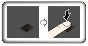 Log in with your fingerprint