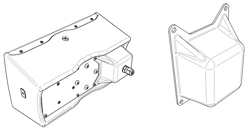 outline WPCON-03 Weatherproof Cable Protection