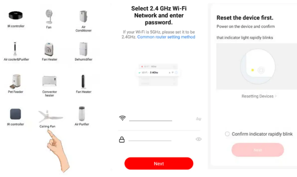 Pairing the device with your smartphone