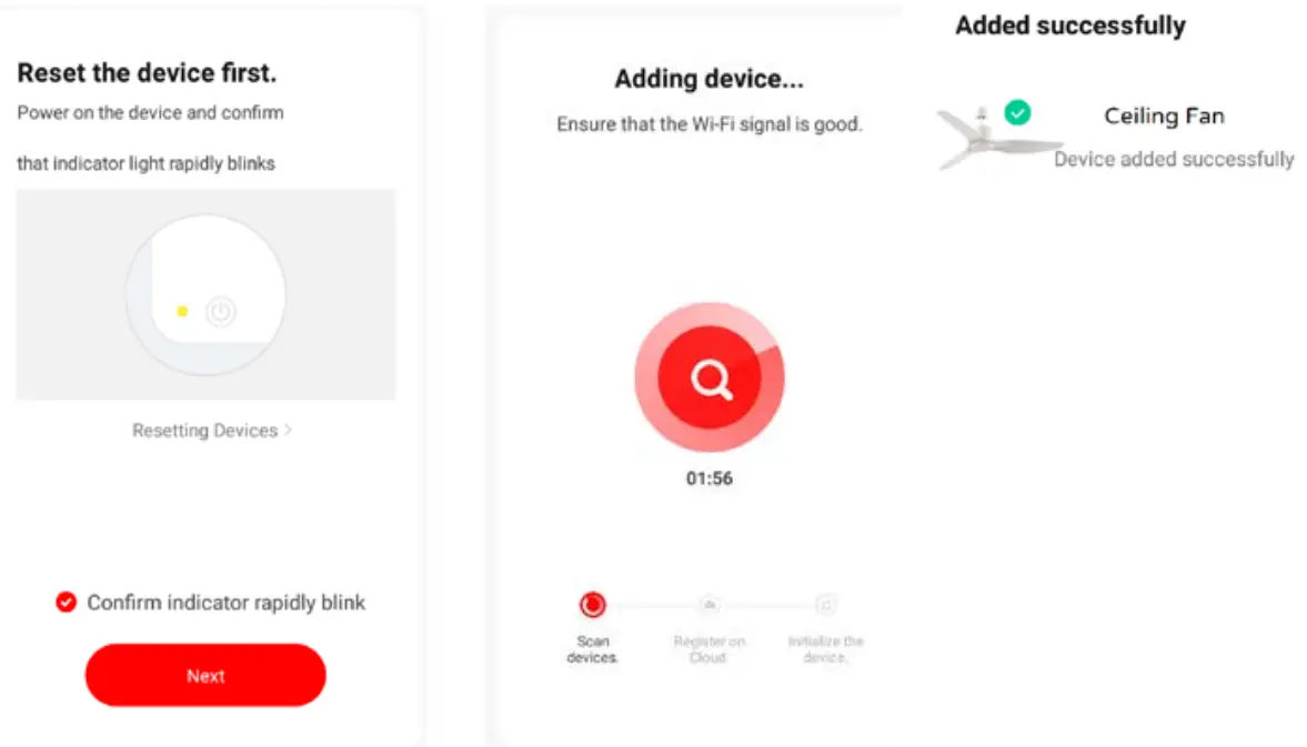 Pairing the device with your smartphone