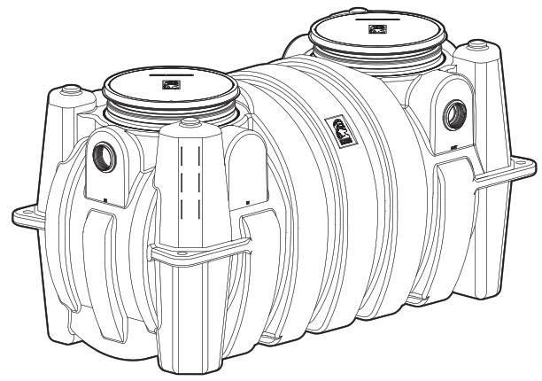 SCHIER GB-500 Hydromechanical Grease Interceptor