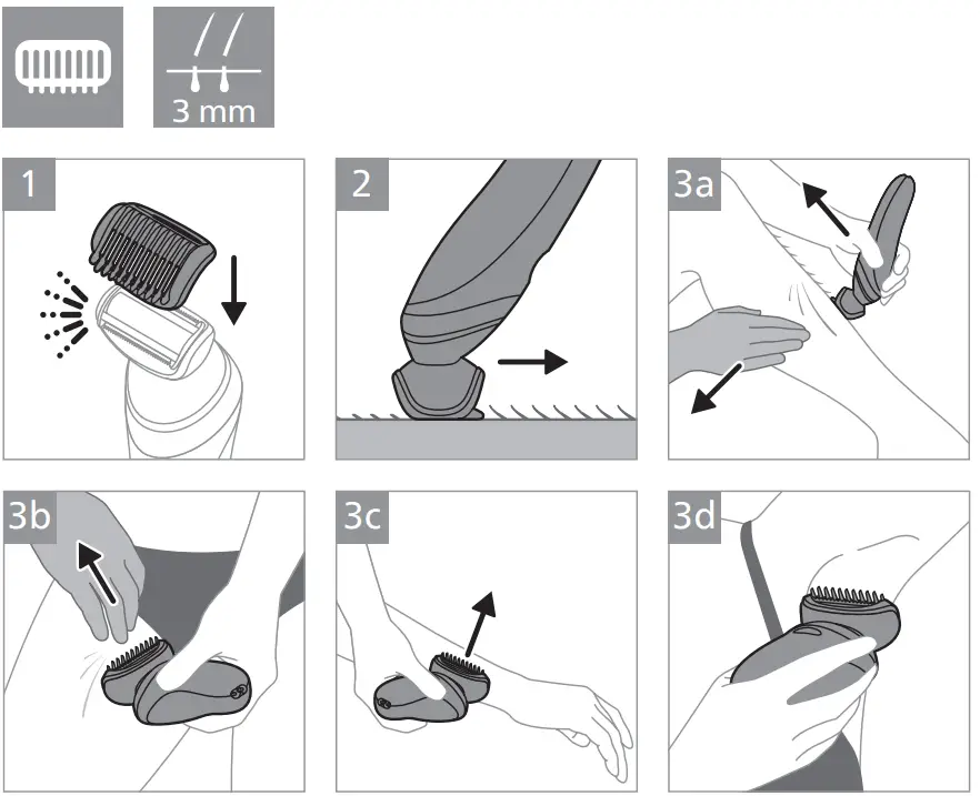 PHILIPS BRL166 Wet and Dry Cordless Shaver - fig 7