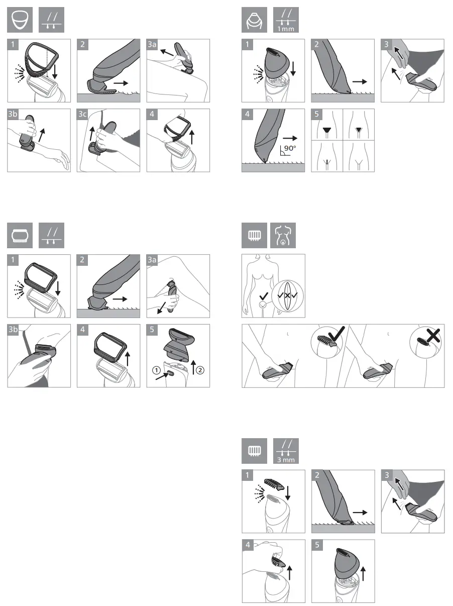 PHILIPS BRL166 Wet and Dry Cordless Shaver - fig 8