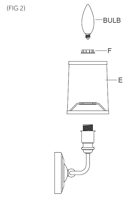 SIGNATURE HARDWARE 479811, 479812 POPLIN Vanity Light 5