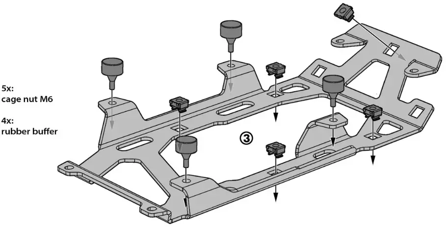 TOURATECH 09 082 5136 0 RallyeForm Skid Plate - Mounting Instructions 2