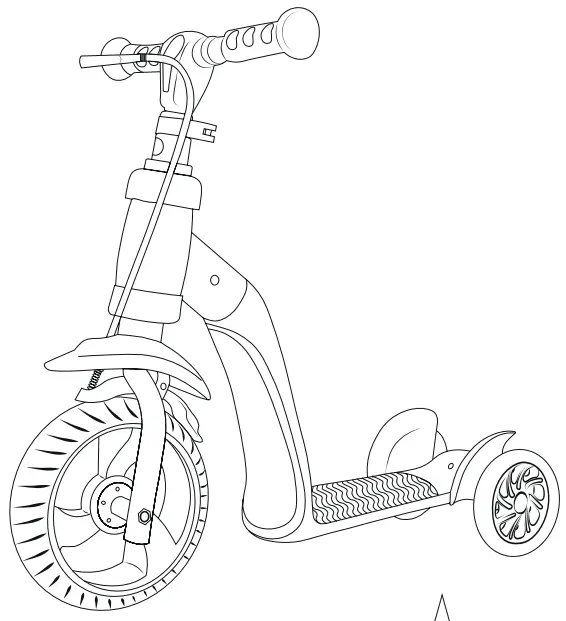 Elois Bouncer and Scooter 2in1