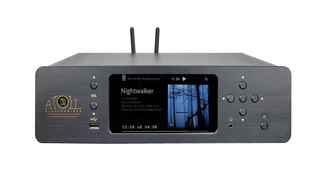 Atoll Electronique Ms120 Streamer Owner's Manual Atoll Electronique Ms120 Streamer Owner's Manual