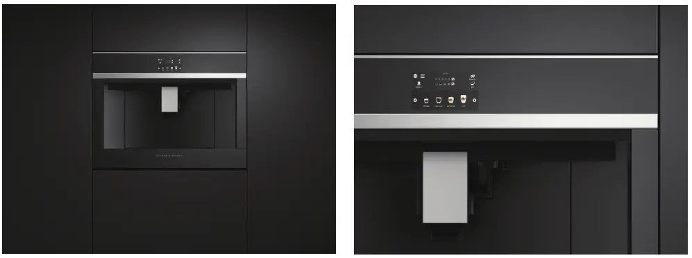 FISHER PAYKEL EB24DSX1 24 Inch Built in Coffee Maker