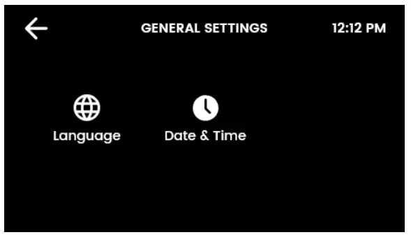 LCD Screen Operation - Section A
