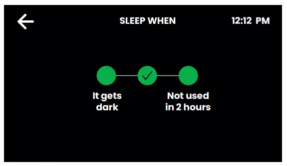 LCD Screen Operation - Section D
