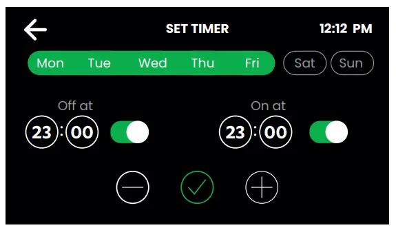LCD Screen Operation - Section D