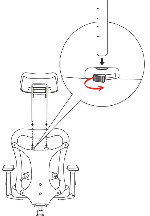 Featherlite Optima HB Office Chair - 4