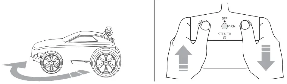 SHARPER IMAGE RD 1212009991 RC Stunt Mongoose - OPERATING INSTRUCTIONS 6