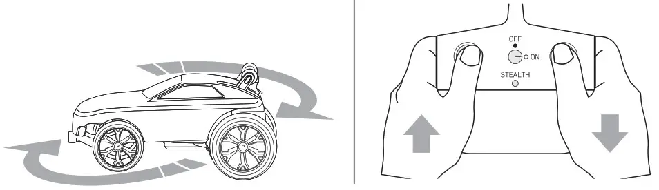 SHARPER IMAGE RD 1212009991 RC Stunt Mongoose - OPERATING INSTRUCTIONS 7