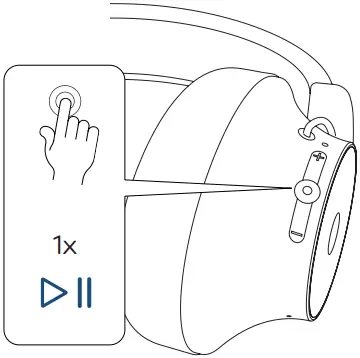 kreafunk aBEAT Qi Wireless Headphone with ANC A8