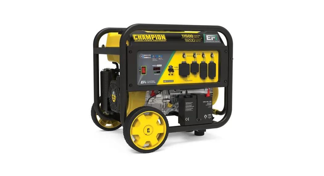 Champion 100485 9200w Electronic Fuel Injection Generator User Manual