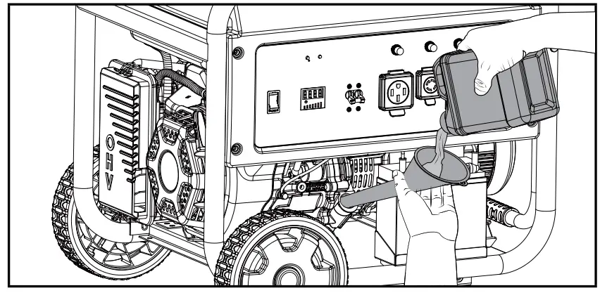 CHAMPION 100485 9200W Electronic Fuel Injection Generator - Fig 16