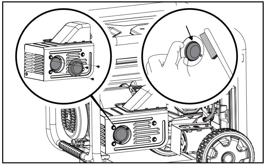 CHAMPION 100485 9200W Electronic Fuel Injection Generator - Fig 35
