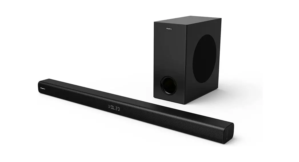 Hisense 2.1ch Soundbar With Wireless Subwoofer Hs218 User Guide