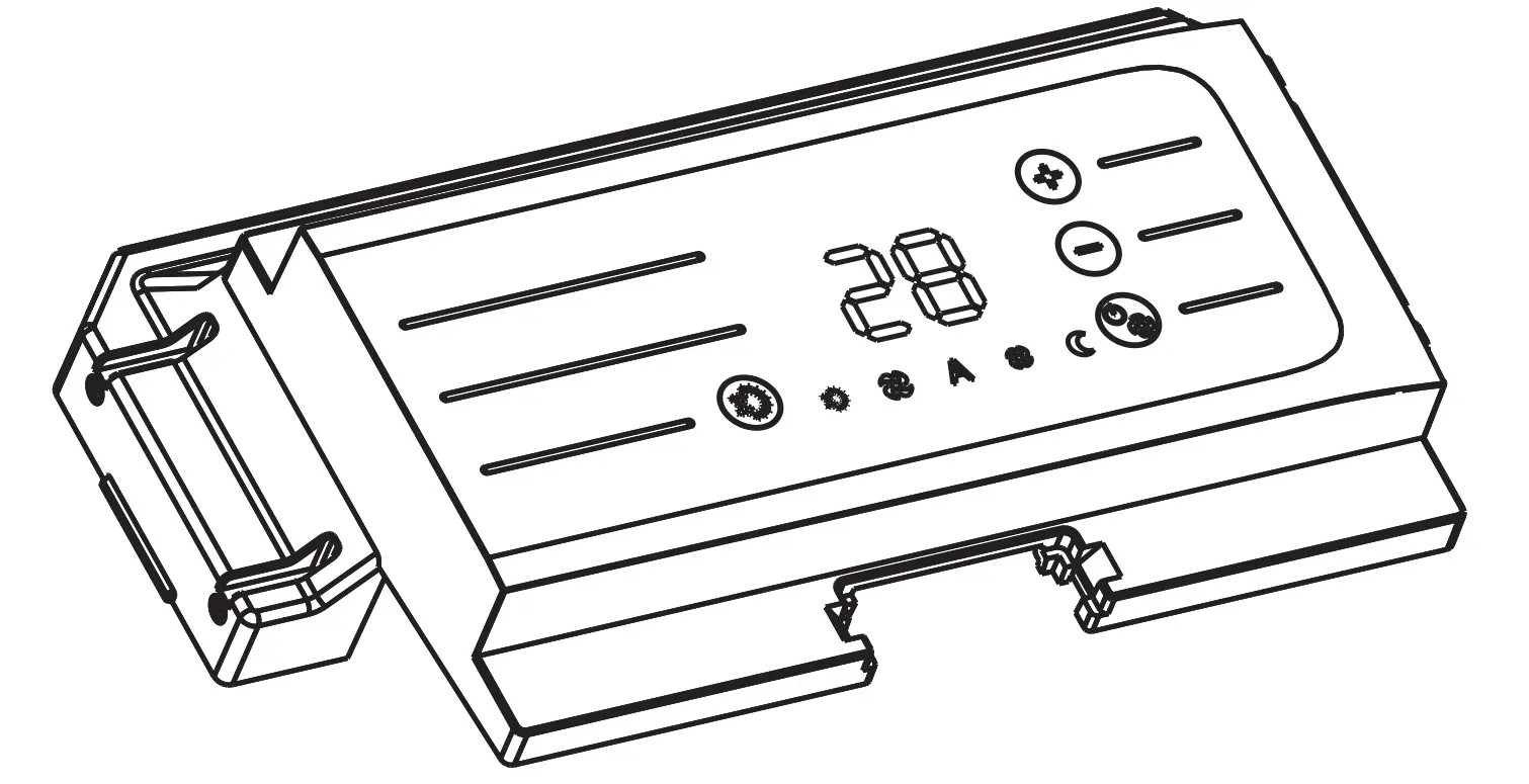 OLIMPIA SPLENDID B0855 Bi2 Ventil Radiators or Fan Coils Electronic Kit