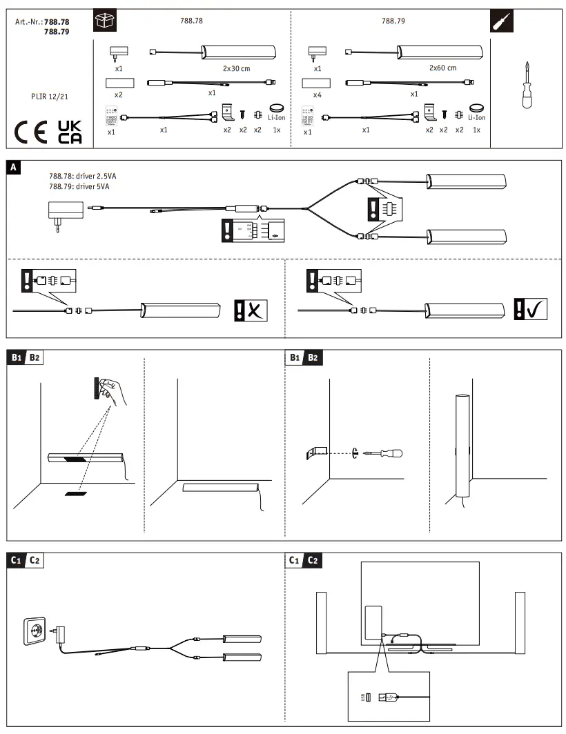 Paulmann 788 79 Entertain LED Light Bar