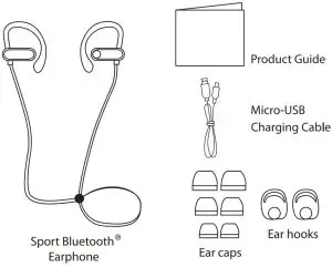 Sport Bluetooth earphone
