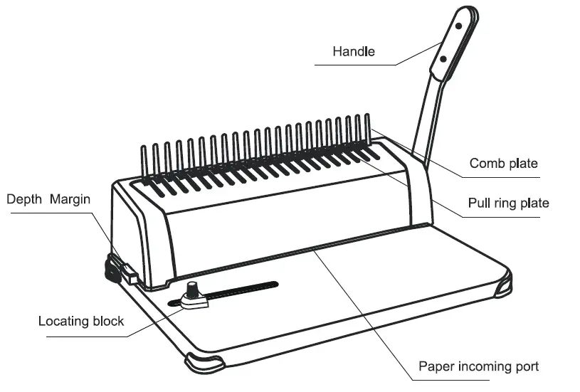 deli-E3872-Comb-Binding-Machine-FIG-1