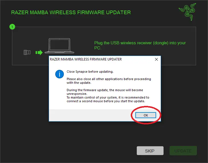 Mamba Wireless Firmware Updater