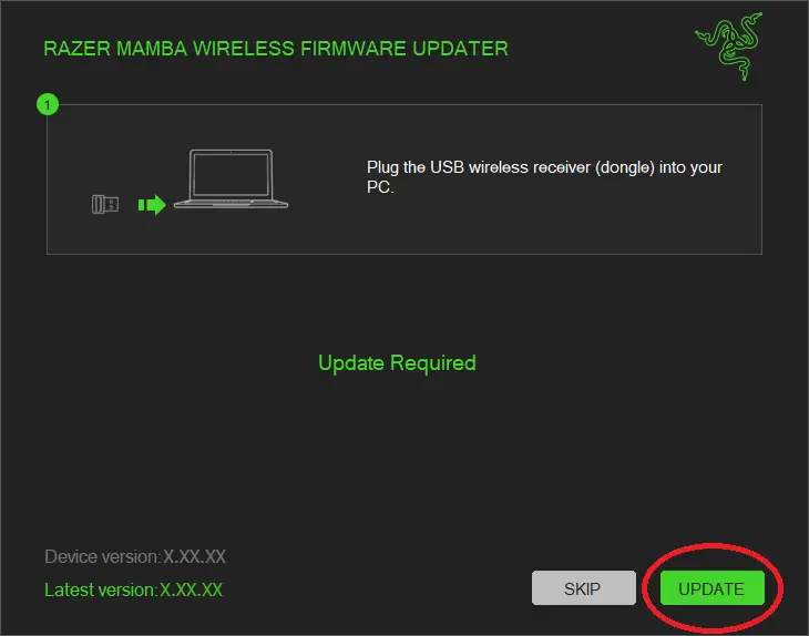 Mamba Wireless Firmware Updater