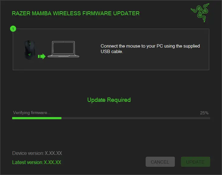 Mamba Wireless Firmware Updater