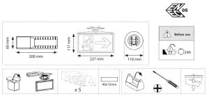 EATON RT2R2EC4ICGL3H RoundTech MR EC CGLine - Sign Ceiling