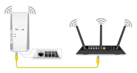 NETGEAR EX6420 AC1900 WiFi Mesh-Ethernet connection