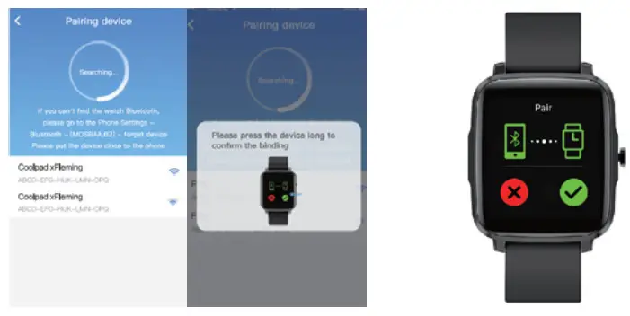 VOGUE HERA Smartwatch- Bluetooth