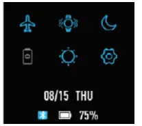 VOGUE HERA Smartwatch- Menu