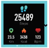 VOGUE HERA Smartwatch- Pedometer