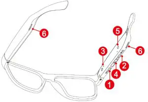 MusicMan BT X58 Sound Glasses Elegance - Product details