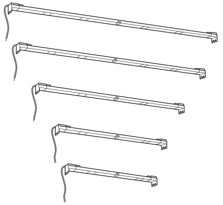 IKEA MITTLED LED Ktchn Drawer Lighting with Sensor Dimmable - Cover