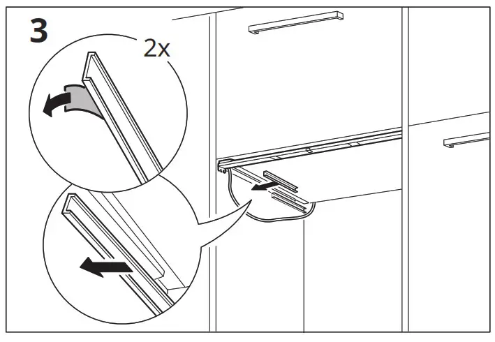 IKEA MITTLED LED Ktchn Drawer Lighting with Sensor Dimmable - Product Overview 10