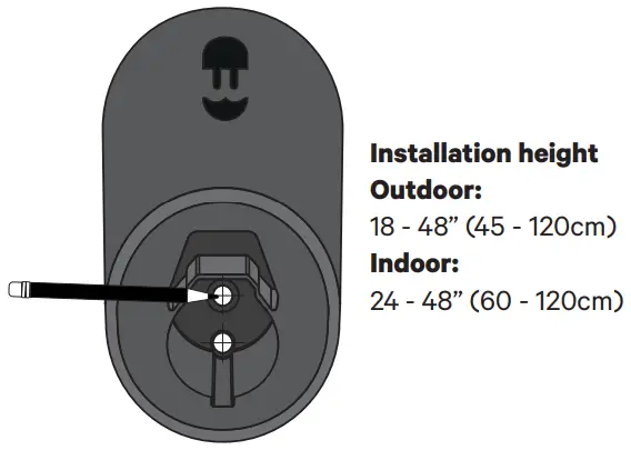 wallbox Plusar Plus EV Charger with Cable 74kW Type 2 - Installing the holster