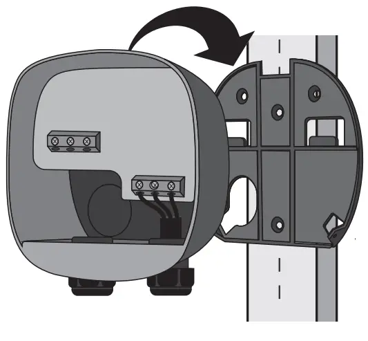 wallbox Plusar Plus EV Charger with Cable 74kW Type 2 - Mounting 1